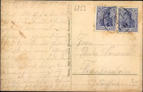 Ak Ebersdorf in Thüringen, Töchterheim