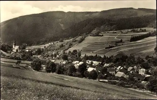 Ak Döschnitz in Thüringen, Panorama