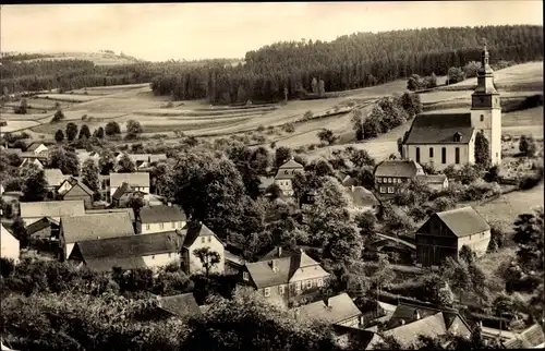Ak Döschnitz in Thüringen, Gesamtansicht