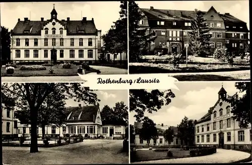 Ak Rothenburg in der Oberlausitz, Martin-Ulbrich-Haus, Heilstätten der inneren Mission