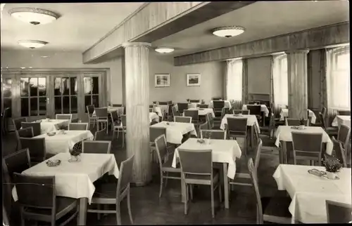 Ak Marienberg im Erzgebirge Sachsen, HO Hotel Weißes Roß