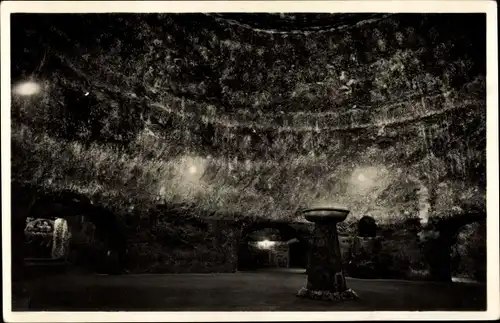 Ak Kochendorf Bad Friedrichshall in Württemberg, Steinsalzwerk Schacht König Wilhelm II, Festsaal