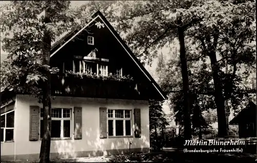 Ak Schöneiche, Martin Binnerheim, Am Goethepark 11-15