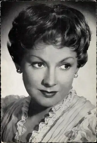 Ak Schauspielerin Ruth Leuwerik, Portrait