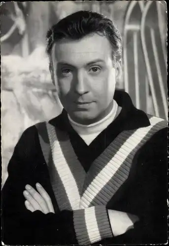 Ak Peter Alexander, Portrait in Pullover