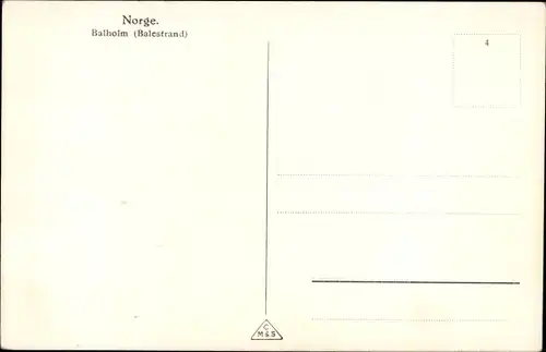 Ak Balestrand Sogndal Norwegen, Balholm