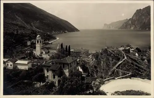 Ak Torbole Lago di Garda Trentino, Teilansicht