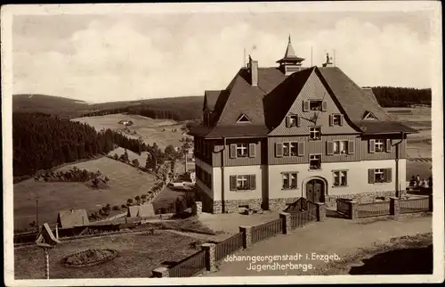 Ak Johanngeorgenstadt im Erzgebirge, Jugendherberge