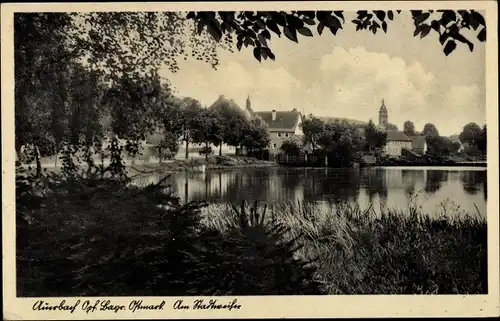 Ak Auerbach in der Oberpfalz Bayern, Lager, Am Weiher