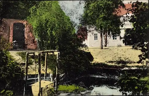 Ak Burg im Spreewald, Gasthof zur Bleiche