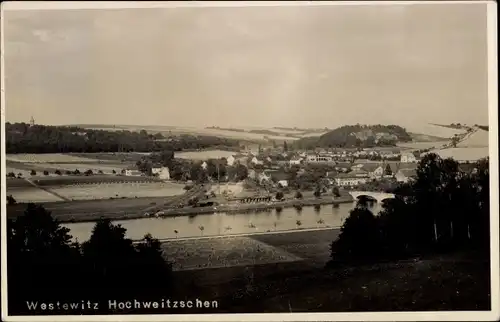 Ak Westewitz Großweitzschen in Sachsen, Panorama