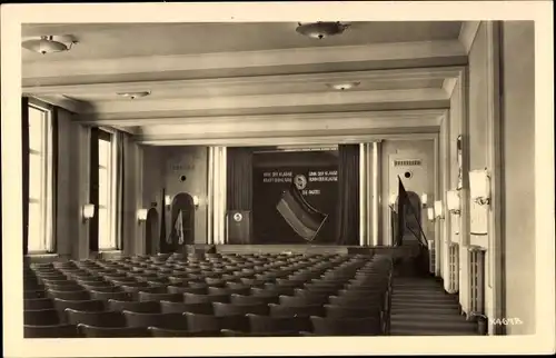 Ak Brandis in Sachsen, Stalinsaal Finanzschule