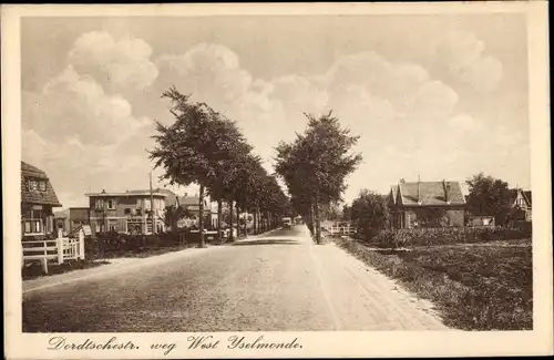 Ak IJsselmonde Rotterdam Südholland Niederlande, Dordtschestr. weg