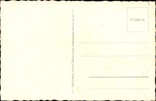 Ak Forbach Lothringen Moselle, Totalansicht mit Schlossberg