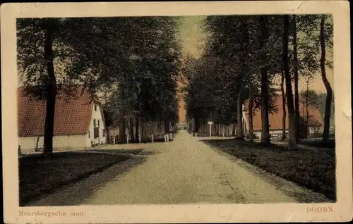 Ak Doorn Utrecht Niederlande, Moersbergsche laan