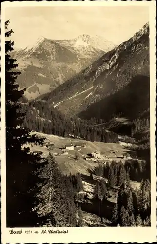 Ak Laab im Walde Niederösterreich, Blick auf das Klein Walsertal
