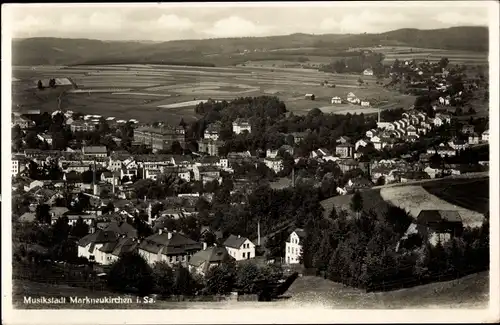 Ak Markneukirchen im Vogtland Sachsen, Totalansicht der Stadt