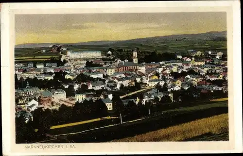 Ak Markneukirchen im Vogtland Sachsen, Panorama, Stadt der Musikinstrumente