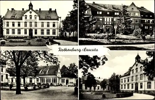 Ak Rothenburg in der Oberlausitz, Martin-Ulbrich-Haus, Heilstätten der inneren Mission