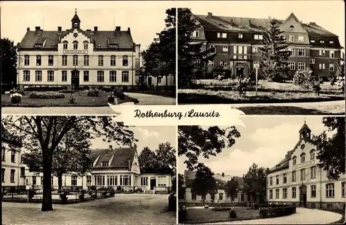 Ak Rothenburg in der Oberlausitz, Martin-Ulbrich-Haus, Heilstätten der inneren Mission