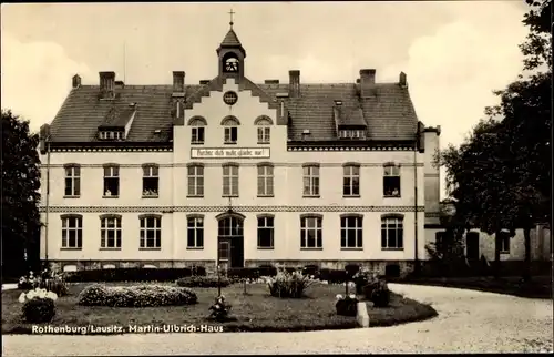 Ak Rothenburg in der Oberlausitz, Martin Ulbrich Haus
