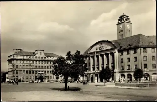 Ak Sonneberg Thüringen, Platz der Republik