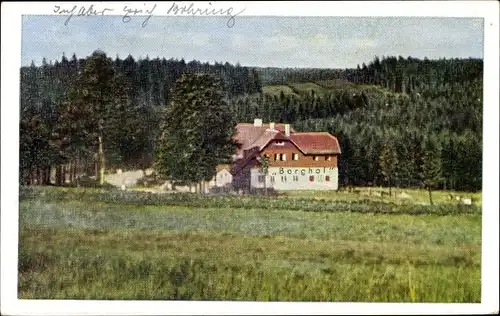 Ak Jöhstadt Erzgebirge, Gastwirtschaft Berghof