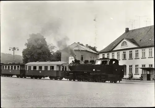 Ak Bad Doberan in Mecklenburg, Molli, Dampflokomotive