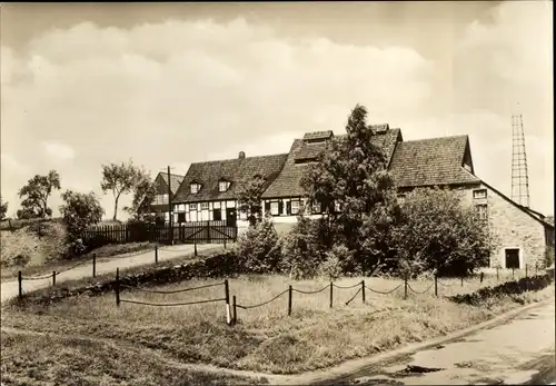 Ak Freiberg in Sachsen, alte Elisabethgrube