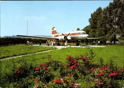 Ak Kämmerswalde Cämmerswalde Neuhausen im Erzgebirge, Schauflugzeug Iljuschin IL 14