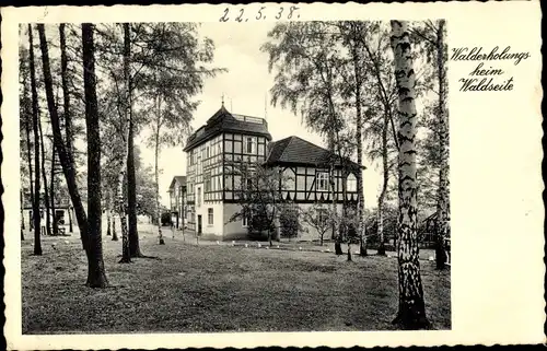 Ak Pößneck in Thüringen, Walderholungsheim