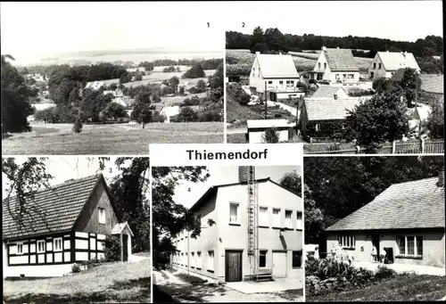 Ak Thiemendorf Waldhufen, Kinderferienlager Alte Wassermühle, VEB Schuhfabrik Trumpf Seifhennersdorf