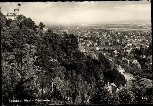 Ak Radebeul in Sachsen, HO Berggaststätte Friedensburg