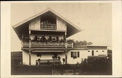 Foto Ak Bayreuth in Oberfranken, Blick auf Haus