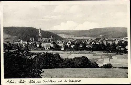 Ak Neheim Arnsberg im Sauerland, Panorama vom Rodelhaus aus gesehen