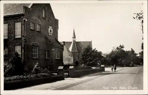 Ak Alphen Chaam Nordbrabant Niederlande, Ned. Herv. Kerk