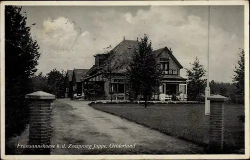 Ak Joppe Gelderland, Pension-Restaurant Theeschenkery Fransannehoeve