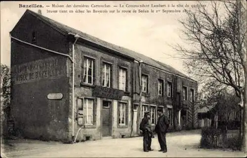 Ak Bazeilles Ardennes, Maison des dernieres Cartouches