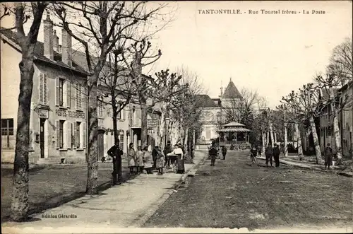 Ak Tantonville Meurthe et Moselle, Rue Tourtel freres, La Poste