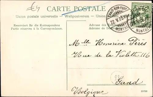 Ak Montreux Kt. Waadt Schweiz, Avenue du Kursaal