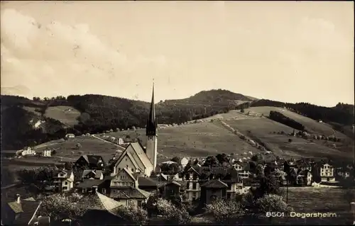 Ak Degersheim Kanton St. Gallen, Blick auf den Ort
