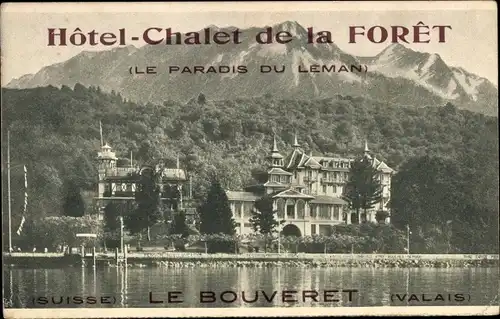 Ak Lac Léman Kanton Wallis, Hotel-Chalet de le Foret