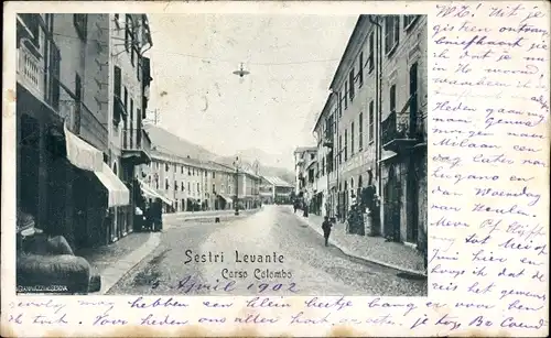 Ak Sestri Levante Liguria, Corso Colombo