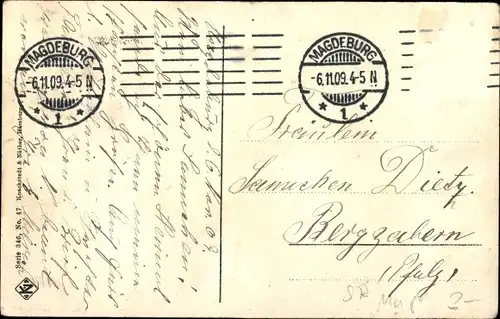 Ak Magdeburg an der Elbe, Partie im Herrenkrug