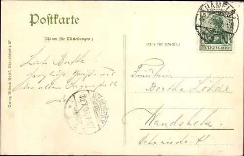 Ak Hameln an der Weser Niedersachsen, Osterstraße