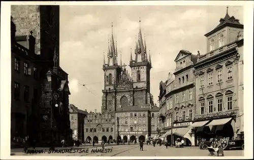 Ak Praha Prag Tschechien, Staromestske Namesti