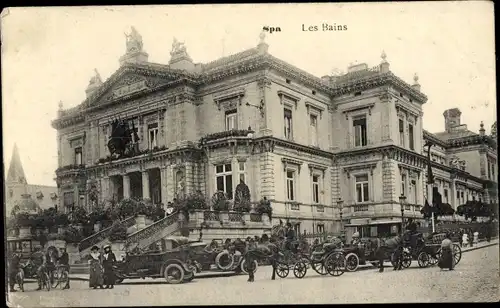 Ak Spa Wallonien Lüttich, Les Bains