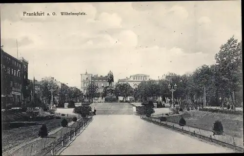 Ak Frankfurt an der Oder, Wilhelmsplatz