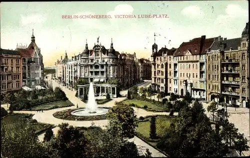 Ak Berlin Schöneberg,  Viktoria Luise Platz