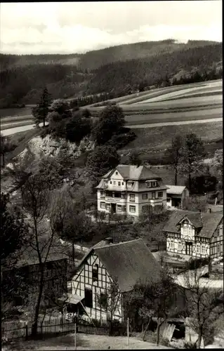 Ak Döschnitz Thüringen, Haus Sonnenau im Sorbitztal